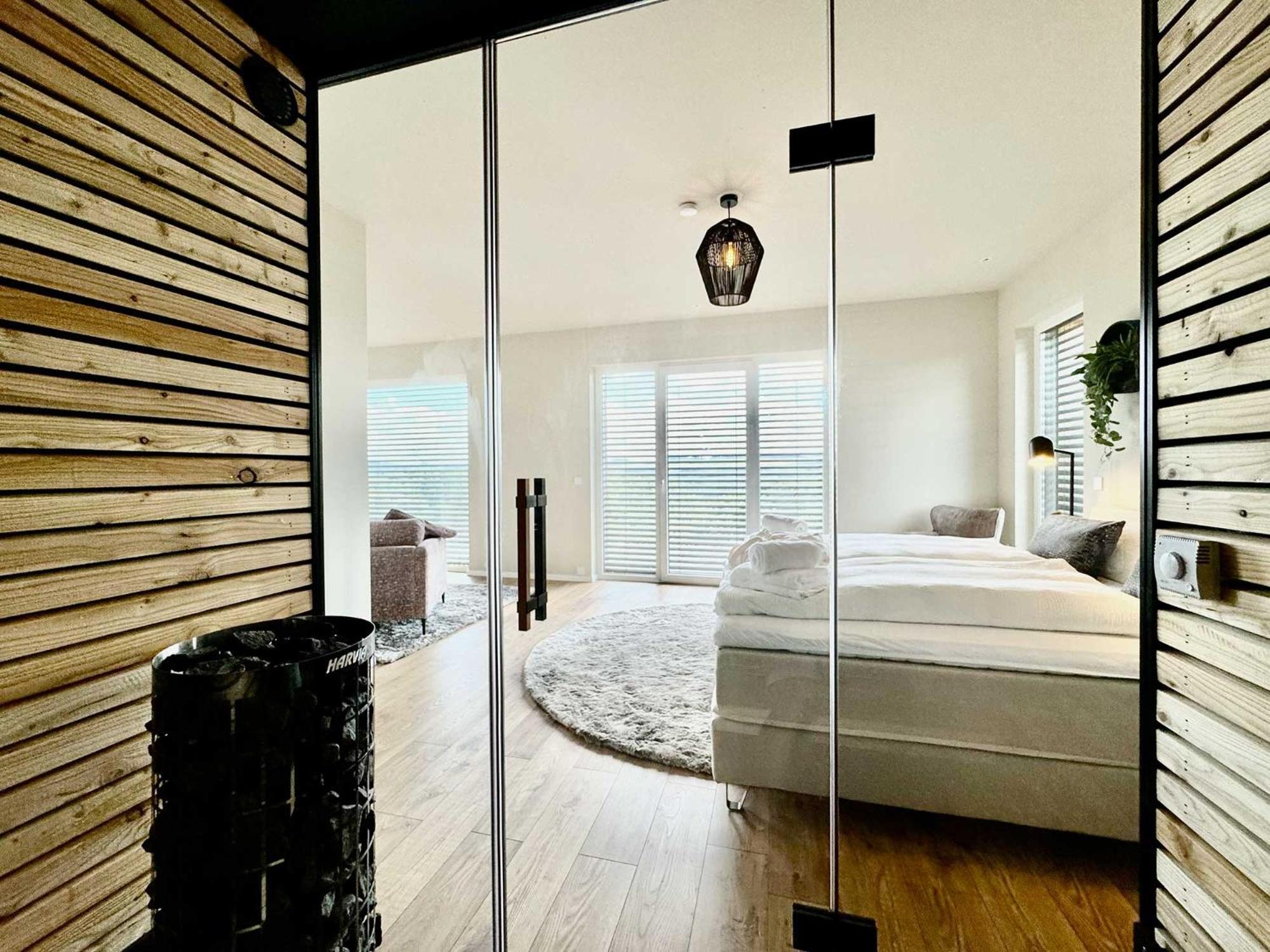 Luxapart Eifel Mit Privater Sauna Harscheid Pokoj fotografie